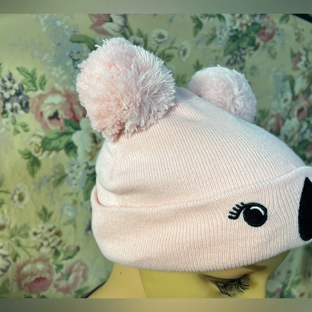 Old Navy Pink Koala Kids Hat